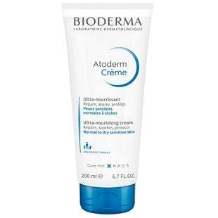 Крем Bioderma Atoderm Ultra-Nourrissant 200мл Биодерма &mdash; фото упаковки | аптека Добрый Доктор