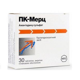 ПК-Мерц 100 мг таблетки №30 шт &mdash; фото упаковки | аптека Добрий Доктор