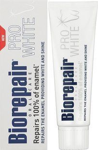 Зубна паста Biorepair PRO WHITE FILLER 75 мл відбілююча &mdash; фото упаковки | аптека Добрий Доктор