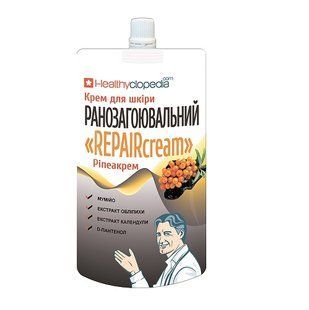 Рипеакрем ранозаживляющий100мл &mdash; фото упаковки | аптека Добрый Доктор