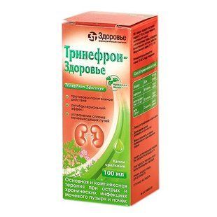 Тринефрон-Здоров'я краплі оральні флакон 100 мл &mdash; фото упаковки | аптека Добрий Доктор