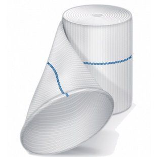 Бинт фиксирующий ActiFast Blue 7,5см х 0,5м &mdash; фото упаковки | аптека Добрый Доктор