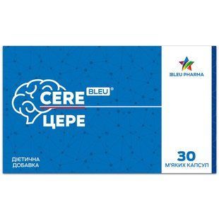 Cere Bleu Цере Блу капсули №30 &mdash; фото упаковки | аптека Добрий Доктор