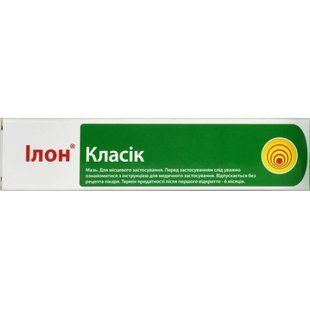 Илон Классик мазь 25г &mdash; фото упаковки | аптека Добрый Доктор