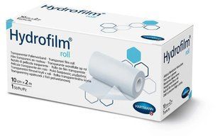 Пов'язка плівкова прозора Гідрофілм РОЛ Hydrofilm Roll 10см*2м 1 шт &mdash; фото упаковки | аптека Добрий Доктор