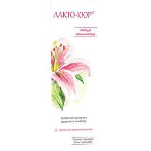 Лакто-Кюр гель для інтимної гігієни 200 мл &mdash; фото упаковки | аптека Добрий Доктор
